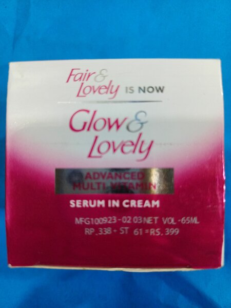 Fair & Lovely serum in cream