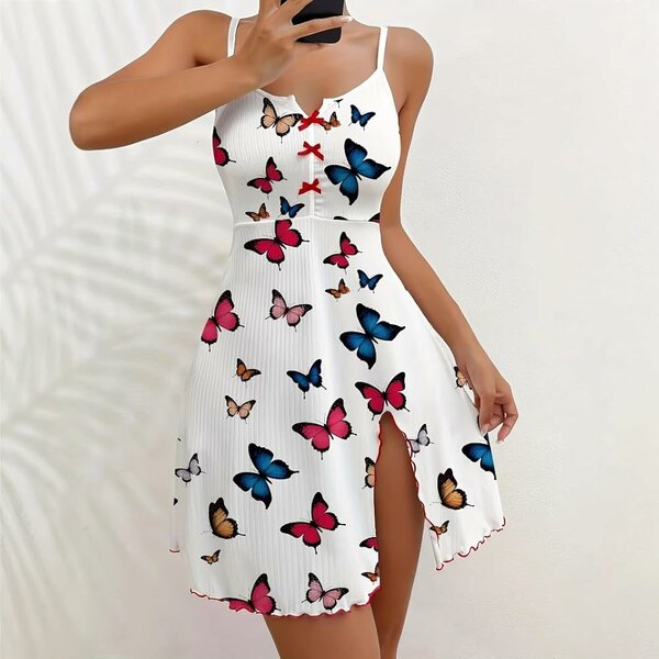 Robe été papillon élégante