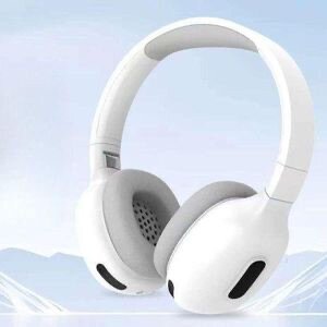 Casque Bluetooth Sans Fil Blanc
