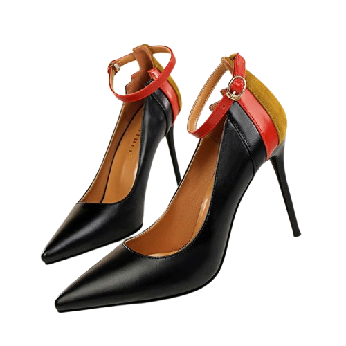 Escarpins élégants multicolores