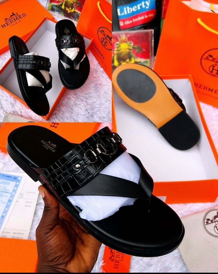 Hermes slippers