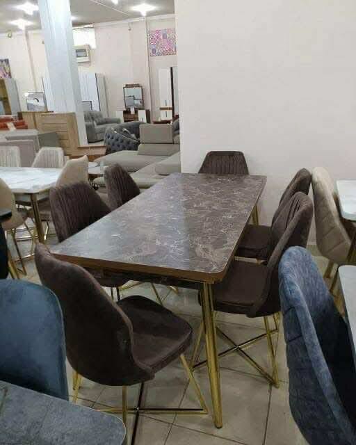 Table à manger moderne 6 place