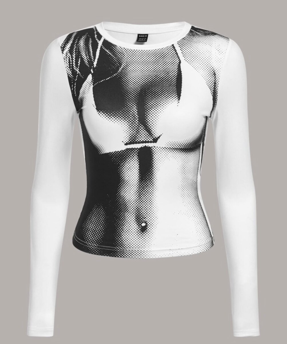 T-shirt femme imprimée graphique