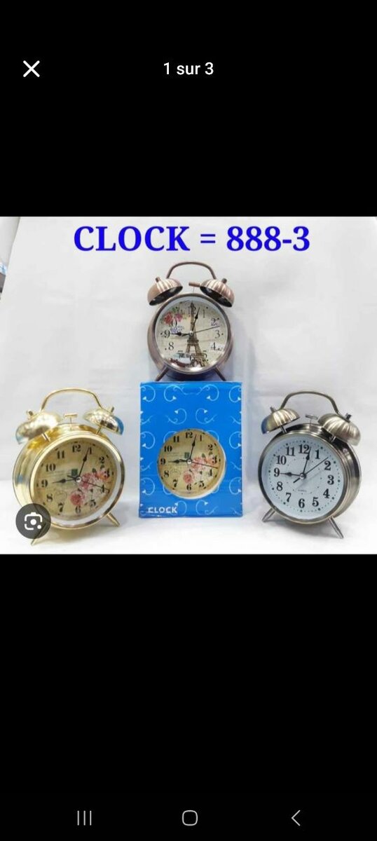 Réveil Vintage Rétro