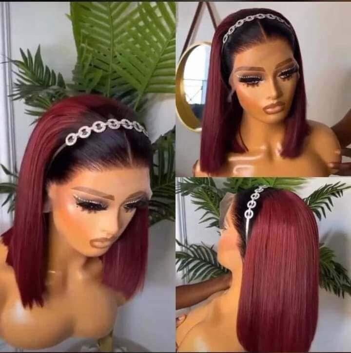 Perruque Bob en Dentelle Naturelle