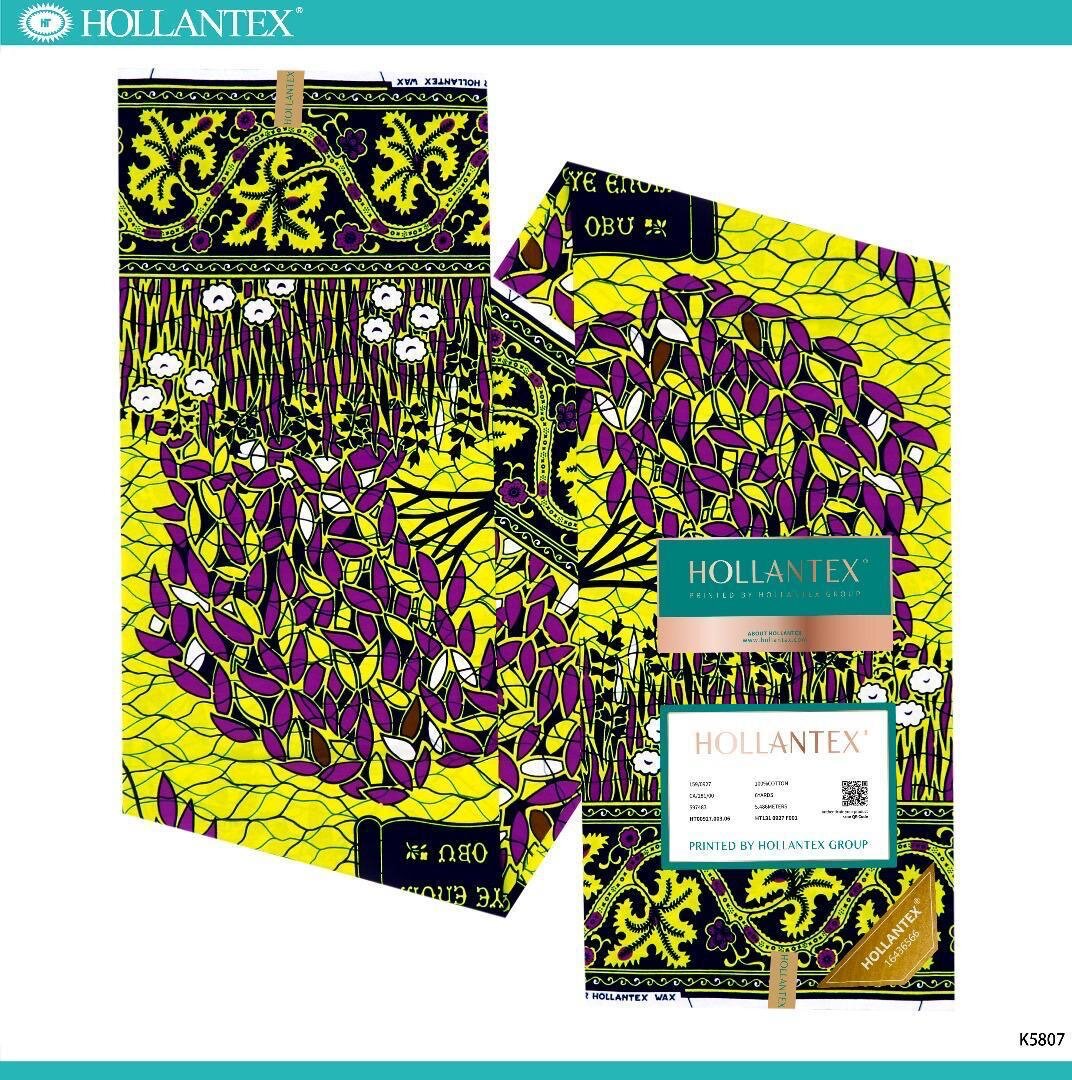 Tissu Africain Coloré Hollantex