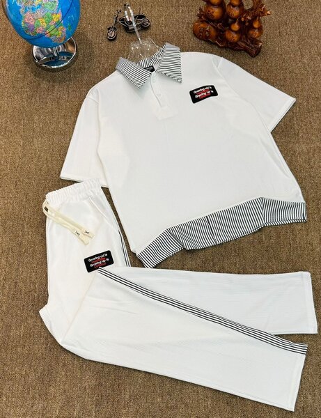 Ensemble polo et pantalon décontracté