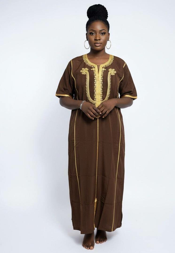 Robe Caftan Élégante Femme