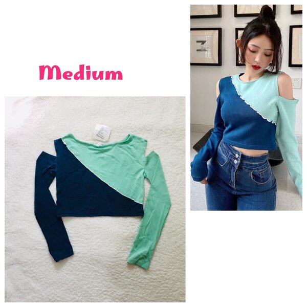 Salaula crop tops and tops