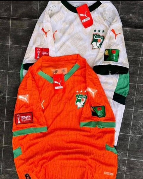 T-shirts de football Côte d'Ivoire