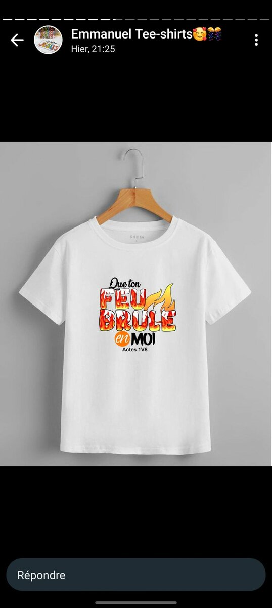 Tee-shirt personnalisé