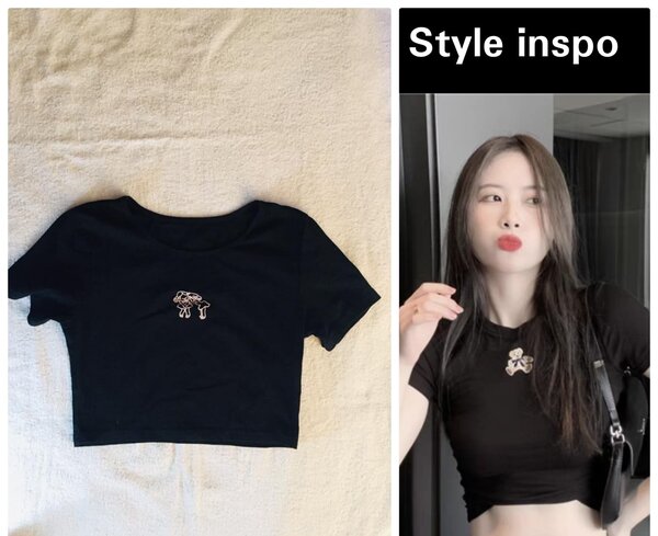 Salaula crop tops and tops