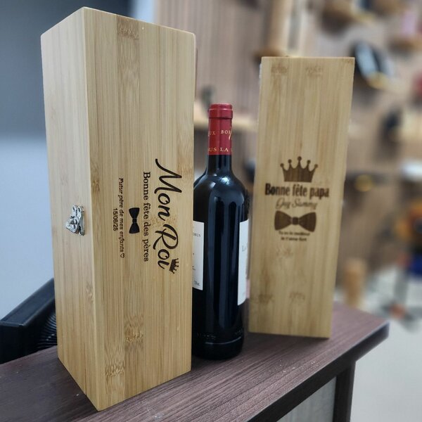 Coffret Cadeau Vin Personnalisé