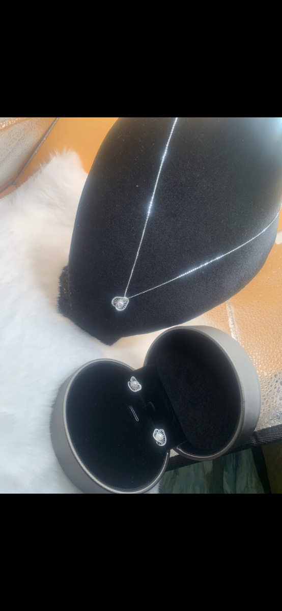 Chaînes & boucle Argent blanc