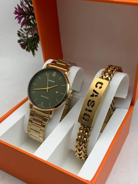 CASIO CHAIN WATCHwith  BRACELE