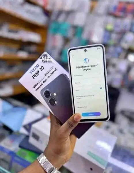 Tecno POP 10 - 128 Go, 6 Go RAM
