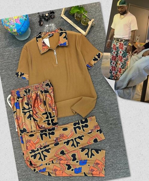 Ensemble T-shirt et Short Imprimé Coloré