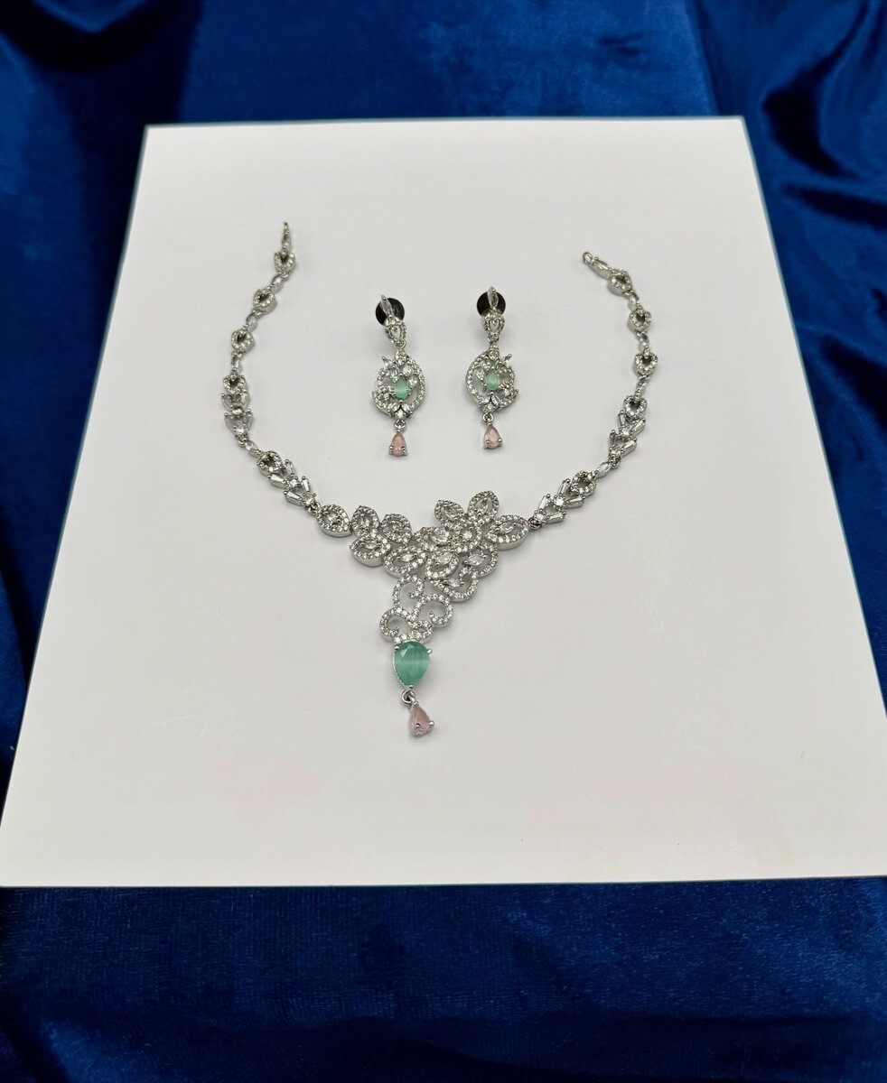 American Diamond 1 karat set