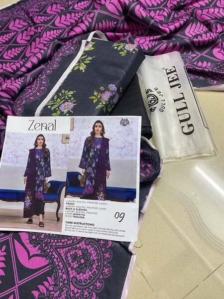*ZENAL BY GUL-JEE* Raplica  *_Prints DIGITAL LAWN 2025