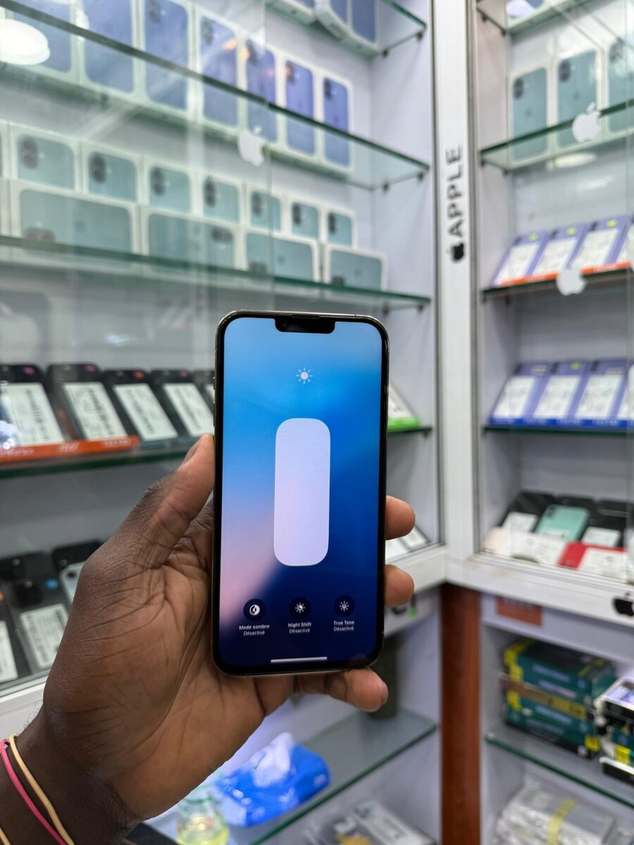 13 pro max 128 Go message écra