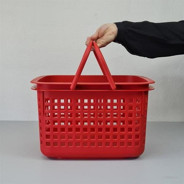Panier en plastique durable