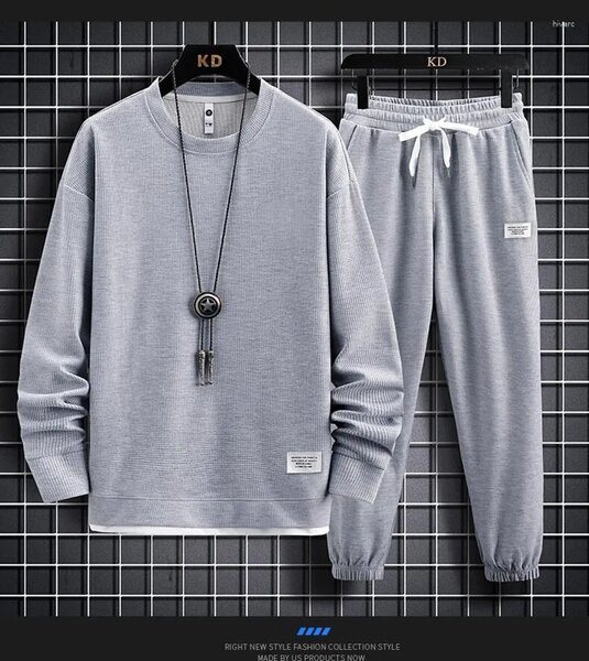 Ensemble pantalon pull cou rond