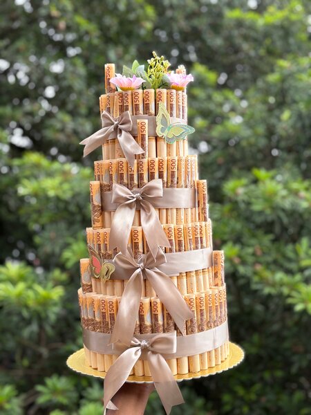 Gâteau de Billets Décoratif