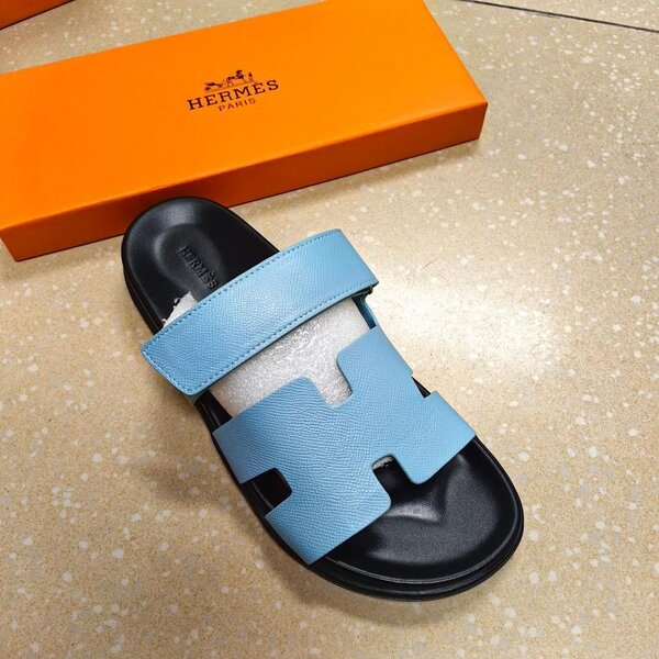 Luxury Leather Slides