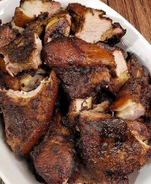 PORC AFRICAIN BRAISÉ