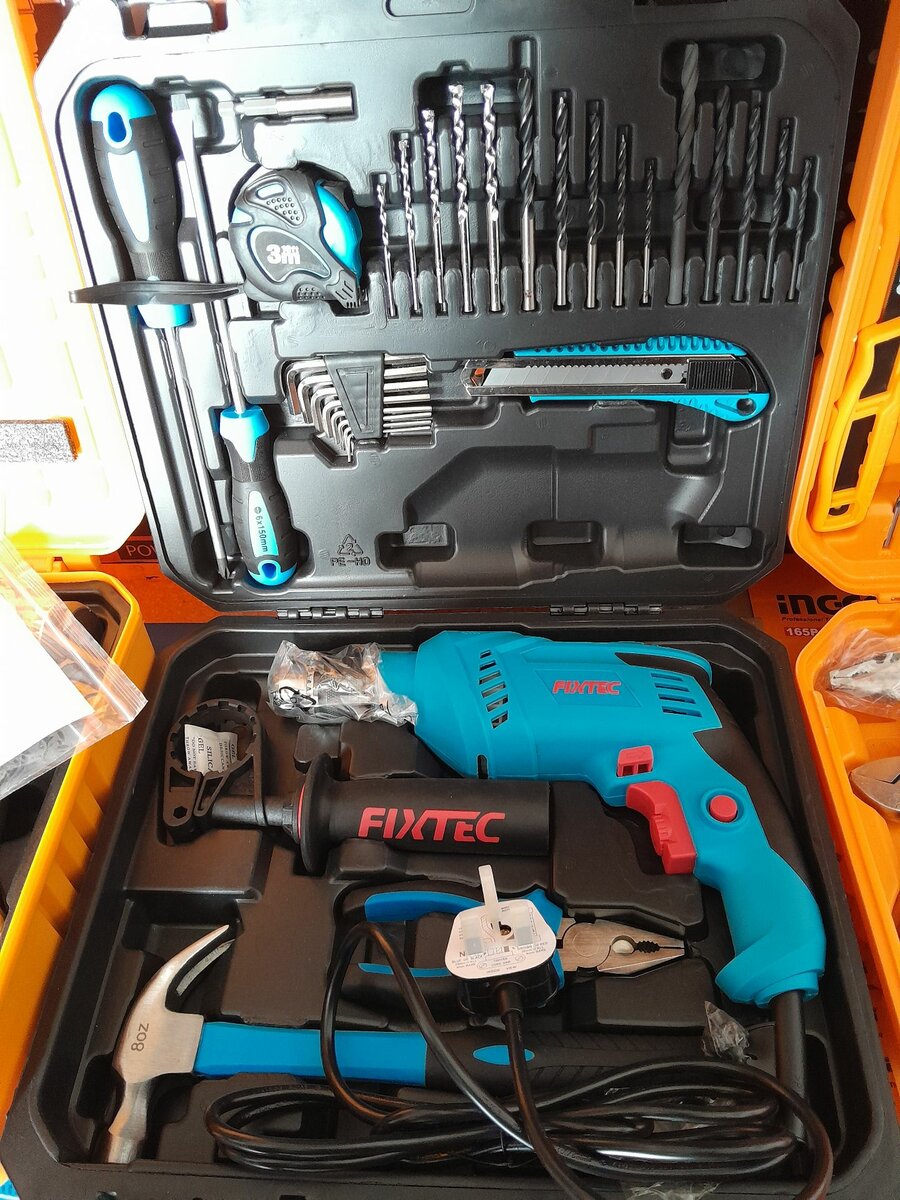 Fixtex tools set drilling machine