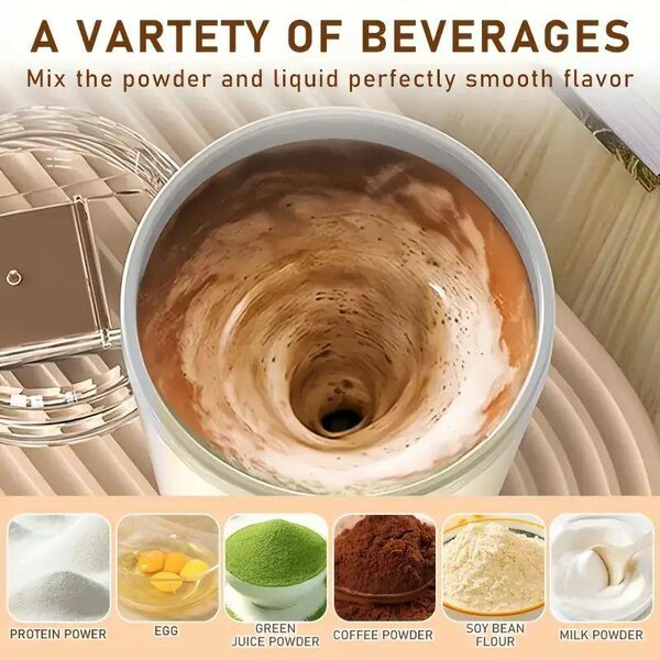 Tasse à café avec agitation