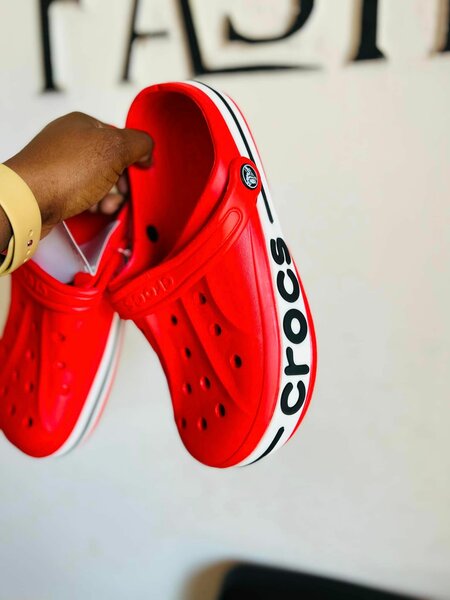 Crocs sabots, color red