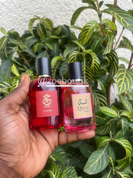 Parfum Khair Fusion et Qissa Pink