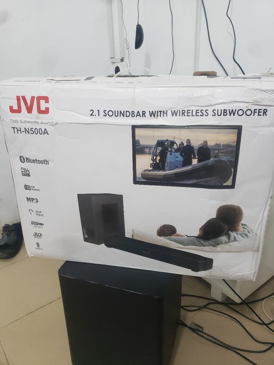 JVC Wireless Soundbar TH-N500A