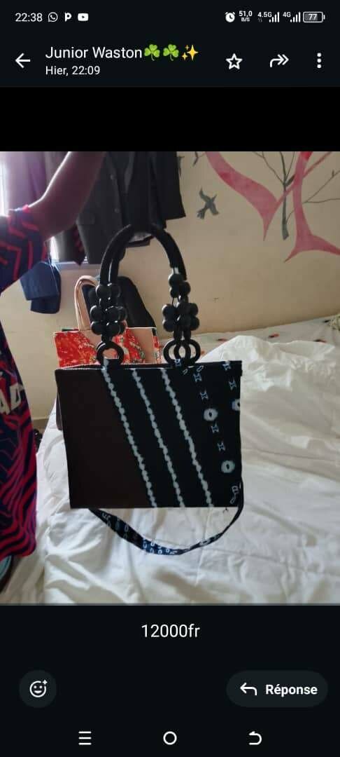 Sac à main en cuir élégant