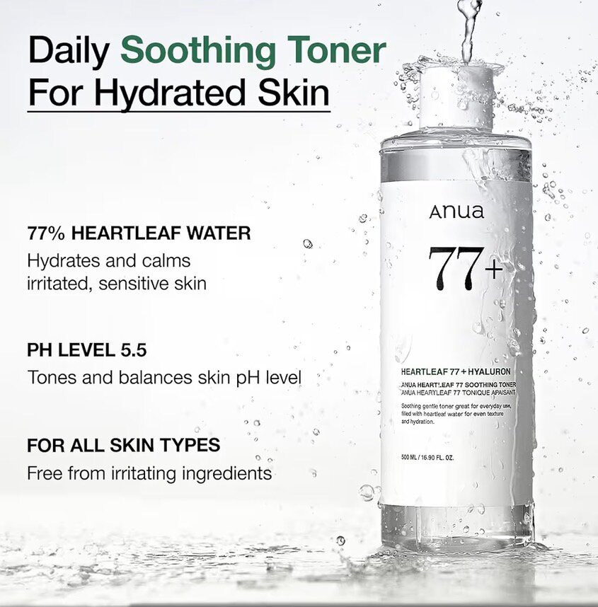 Anua 77 Heartleaf Toner