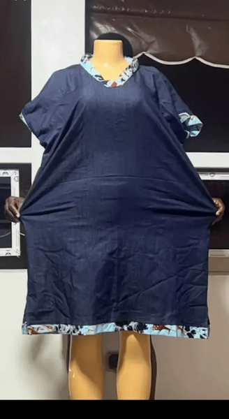 Robe décontractée bleue