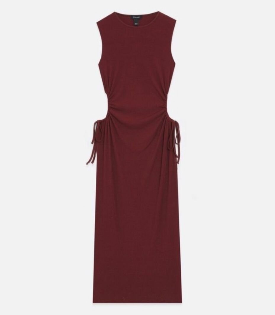NewLook Burgundy Color Dress
