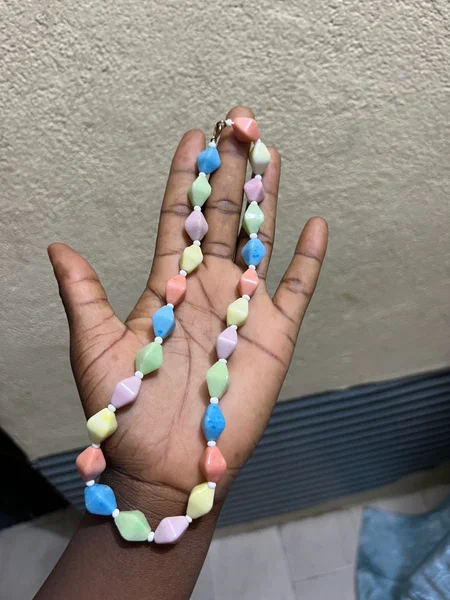 Collier Coloré Perles Fantaisie