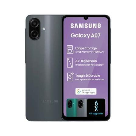 Samsung Galaxy A07 Noir