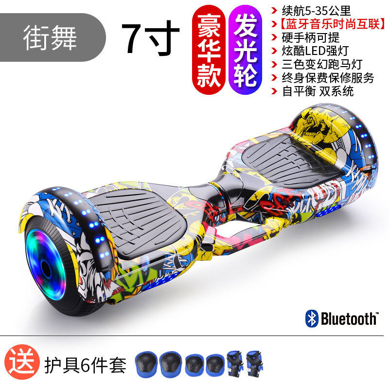 Hoverboard Enfant 7" LED Bluetooth