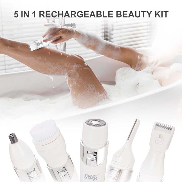 Kit Beauté 5-en-1 Rechargeable