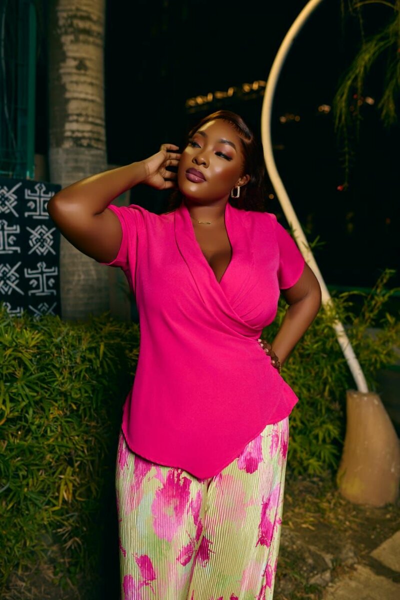 Tunique Fuchsia Élégante