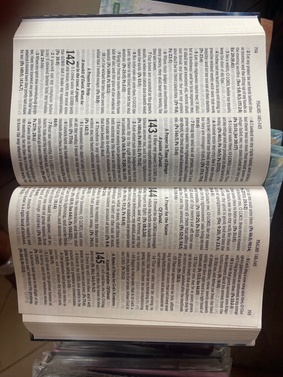 Success bible with notes
