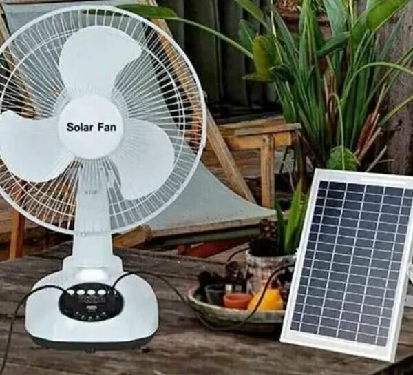 Ventilateur solaire portable