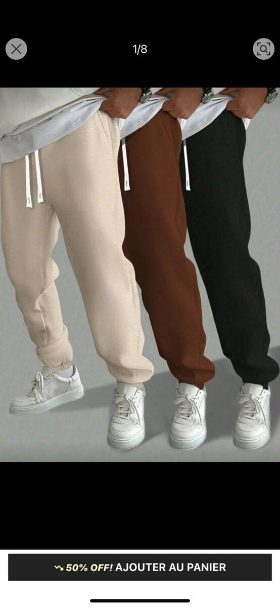 Jogging Unisexe Confort