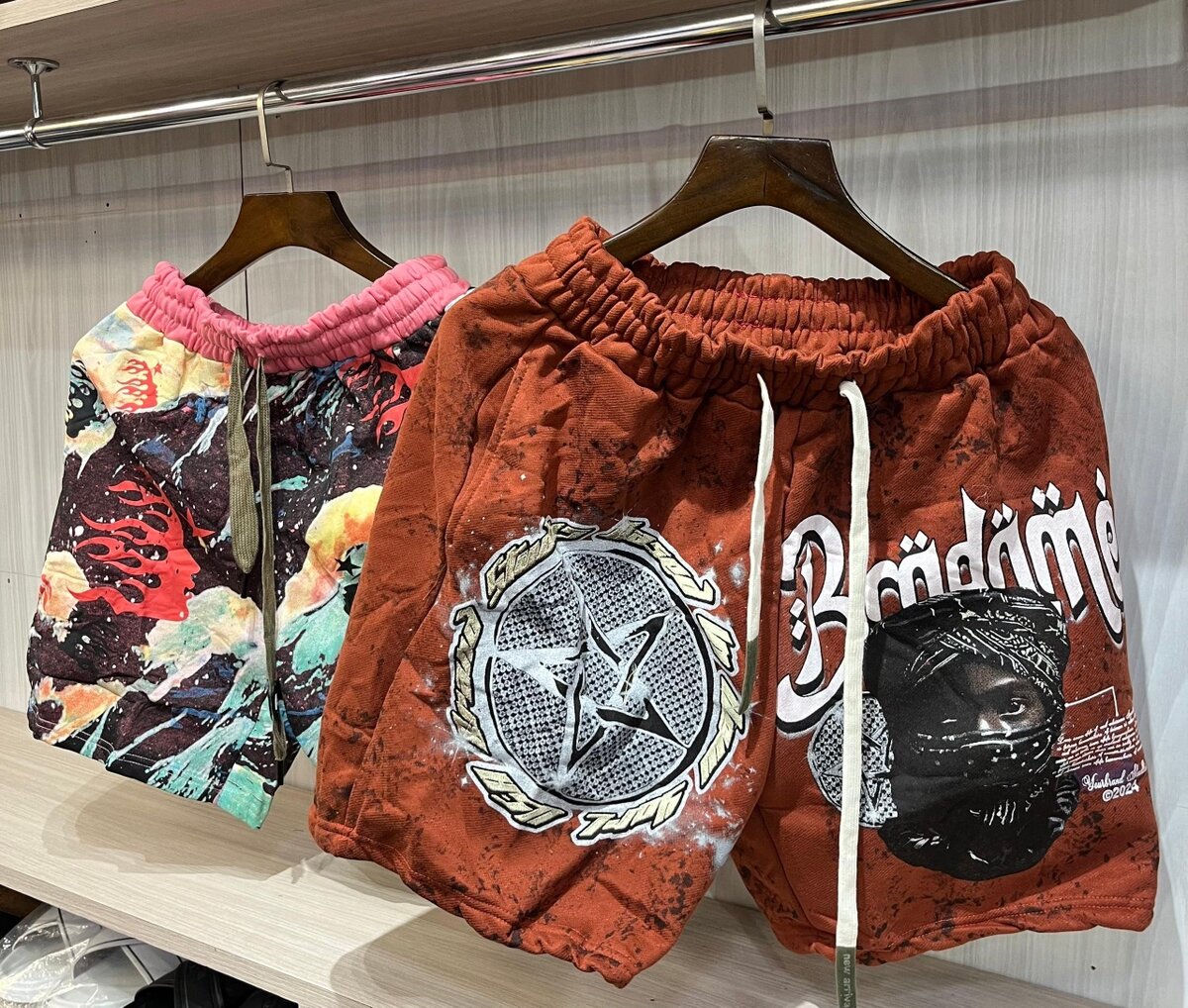 Shorts décontractés graphiques