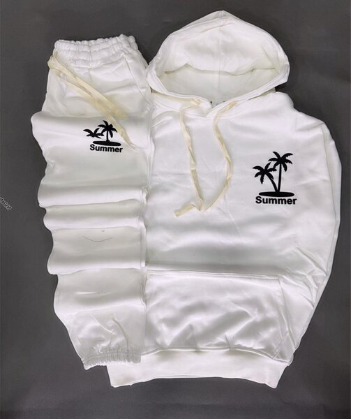 Ensemble de survêtement été blanc