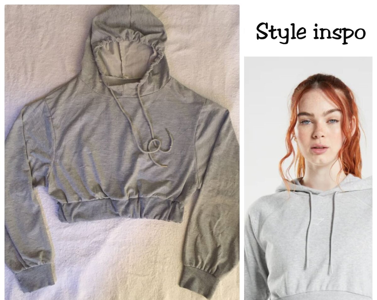 Salaula crop tops and tops