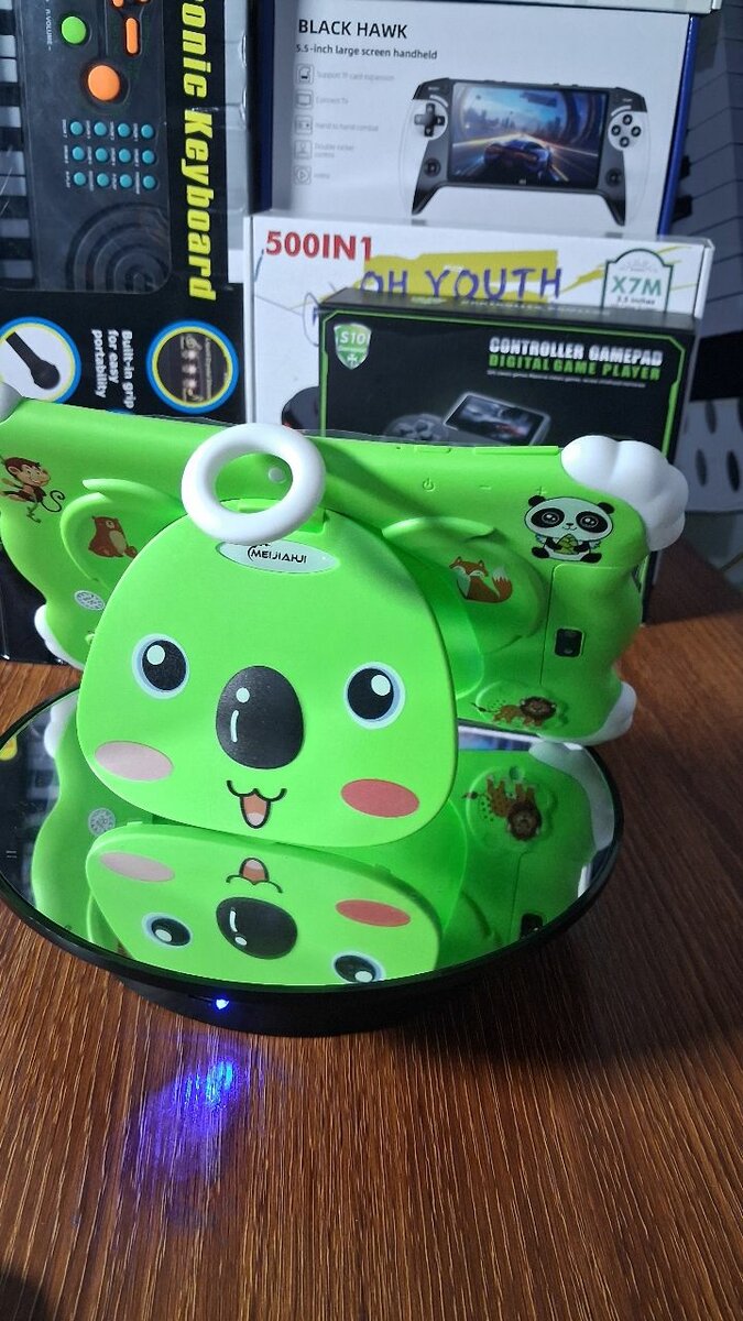 Tablette éducative enfants verte